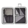 6 cubi da viaggio con chiusura a compressione 6 cubi da viaggio con chiusura a compressione
