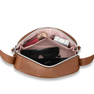 Borsa a tracolla in pelle Mobile Solution 2