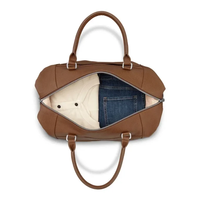 Borsa da weekend classica in pelle Borsa da weekend classica in pelle