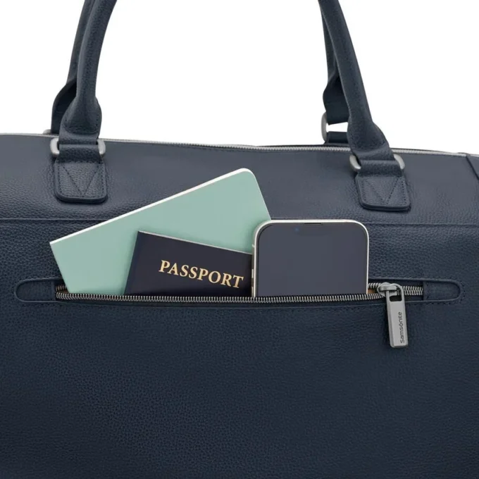 Borsa da weekend classica in pelle Borsa da weekend classica in pelle