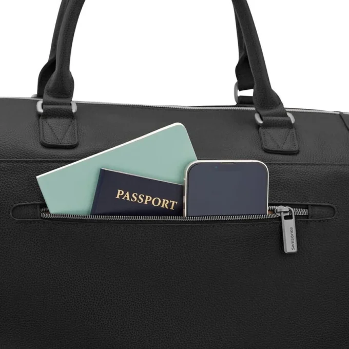 Borsa da weekend classica in pelle Borsa da weekend classica in pelle