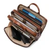 Borsa in pelle classica con apertura superiore Borsa in pelle classica con apertura superiore
