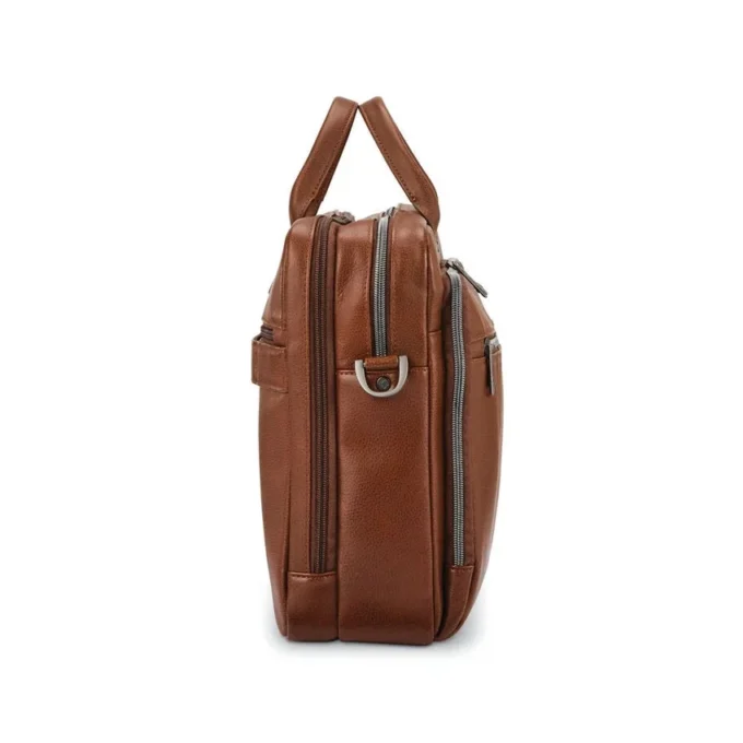 Borsa in pelle classica con apertura superiore Borsa in pelle classica con apertura superiore