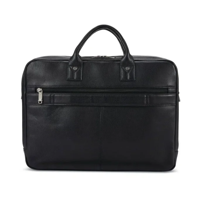 Borsa in pelle classica con apertura superiore Borsa in pelle classica con apertura superiore