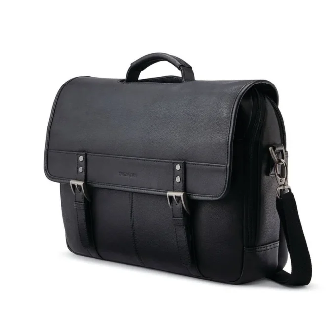 Classica borsa con patta in pelle Classica borsa con patta in pelle