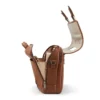 Classica borsa con patta in pelle Classica borsa con patta in pelle