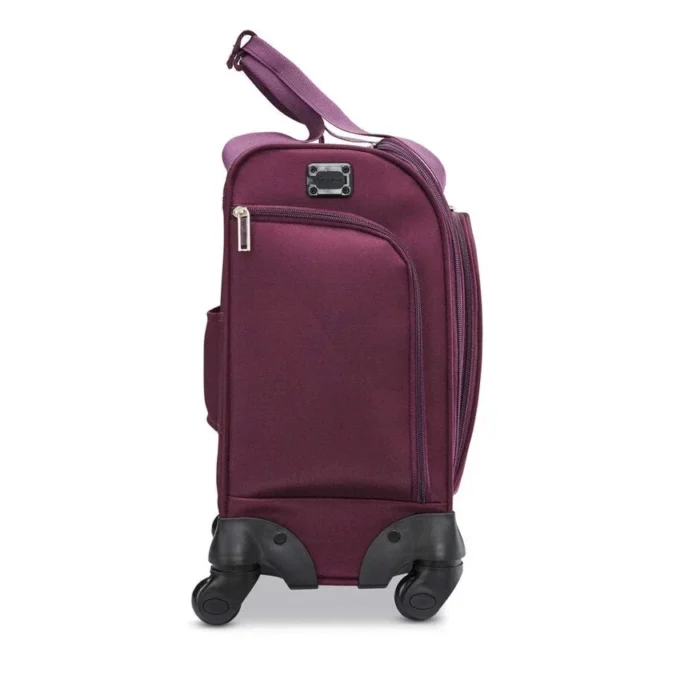 Valigia spinner da riporre sotto il sedile con porta USB Valigia spinner da riporre sotto il sedile con porta USB